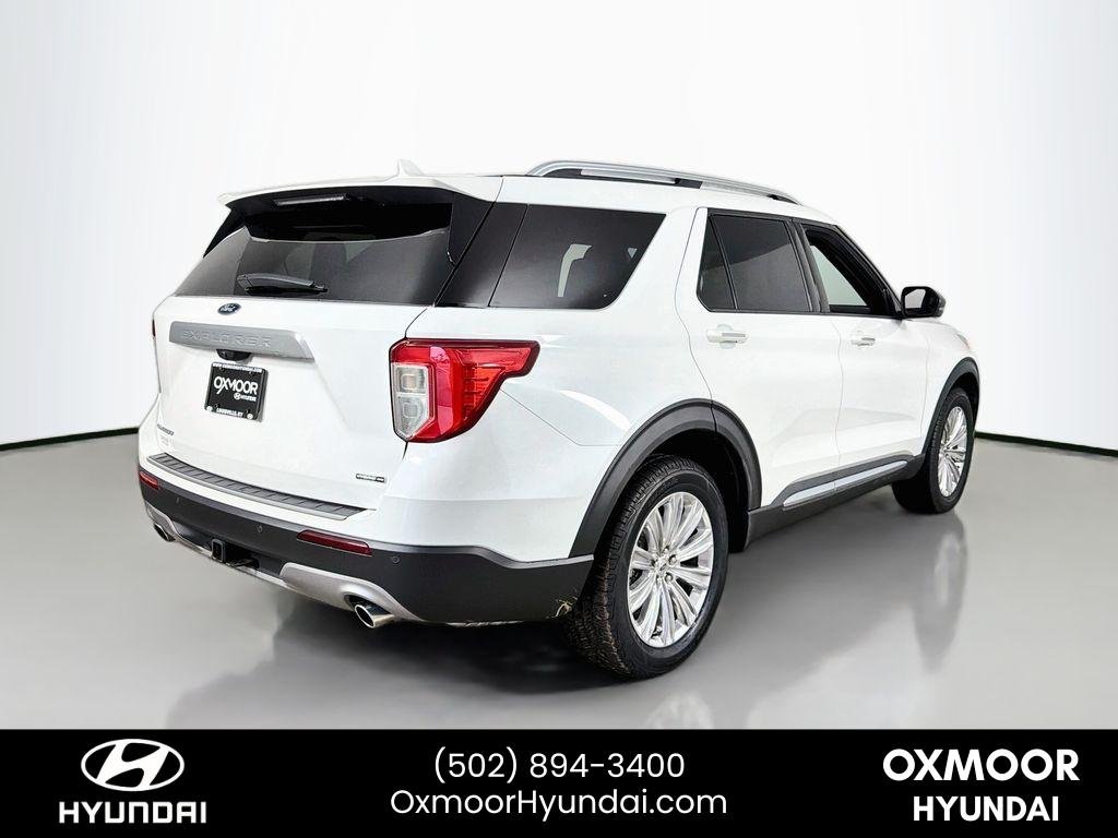 Used 2020 Star White Metallic Tri-Coat Ford Limited HYBRID image 7