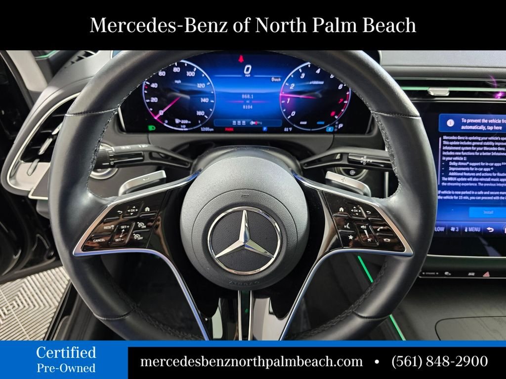 Certified Used 2025 Black Mercedes-Benz E 350 image 18