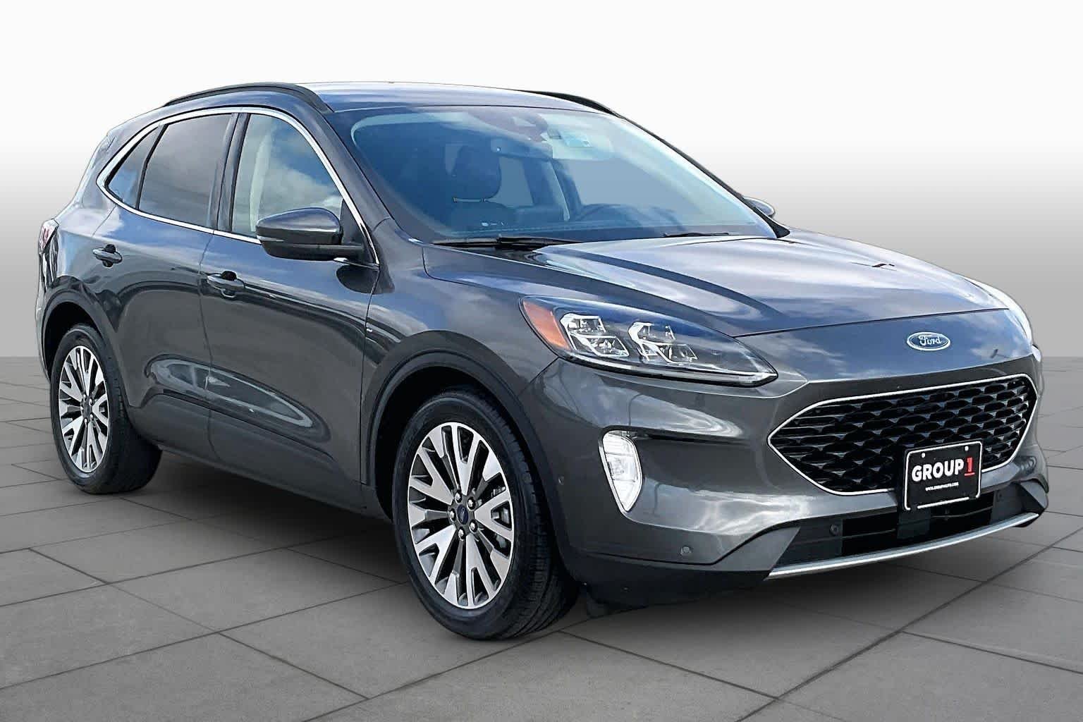 Used 2020 Magnetic Metallic Ford Titanium Hybrid image 2