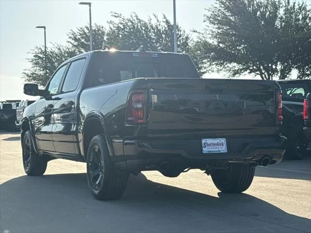 New 2026 Diamond Black Crystal Pearl-Coat Exterior Paint RAM LONE STAR image 7