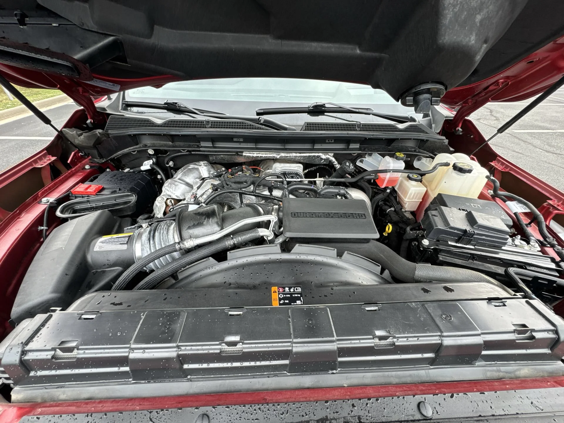 Used 2024 Volcanic Red Tintcoat GMC AT4 image 26