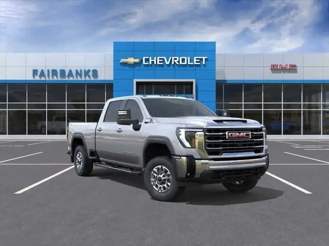 New 2026 Sterling Metallic GMC SLE image 1