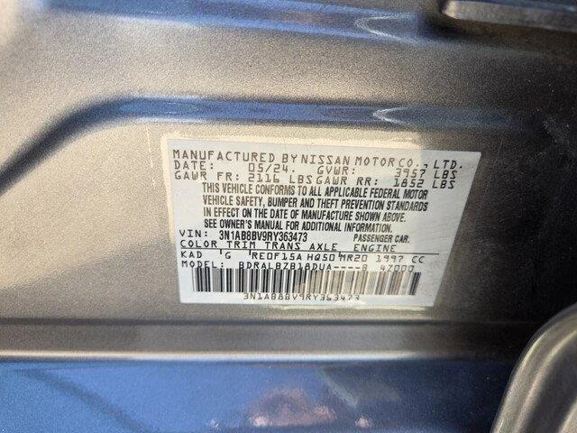 Used 2024 Gun Metallic Nissan S image 30