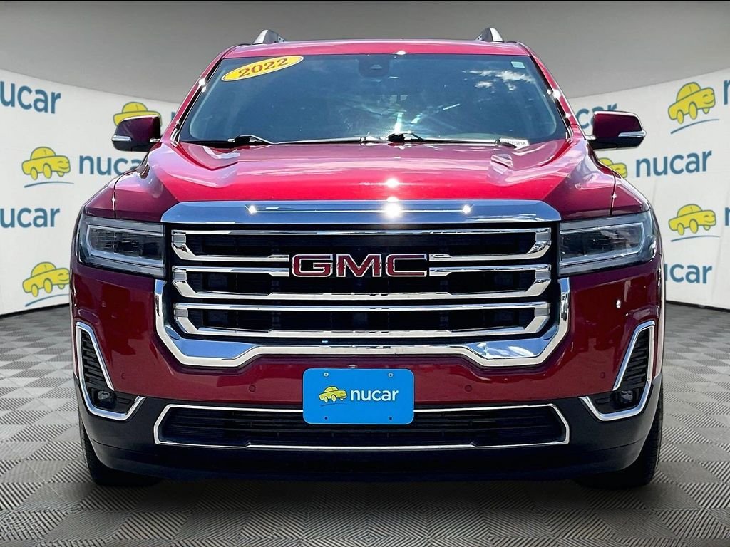 Used 2022 Cayenne Red Tintcoat GMC SLT image 2