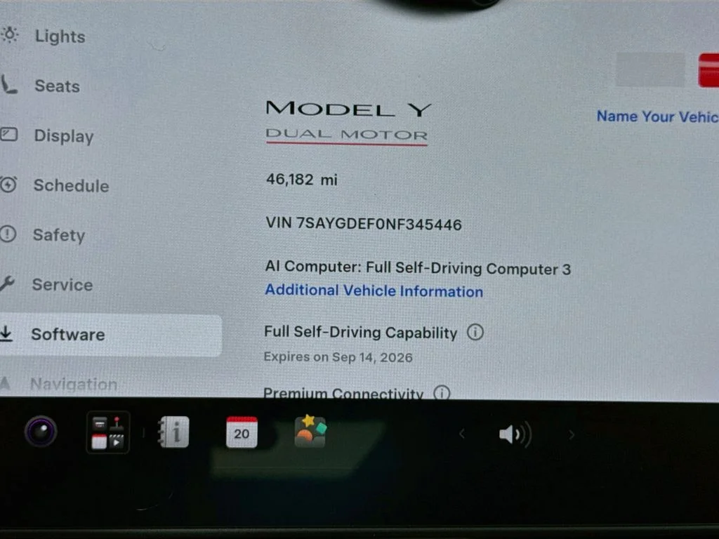 Used 2022 Red Tesla Performance image 12