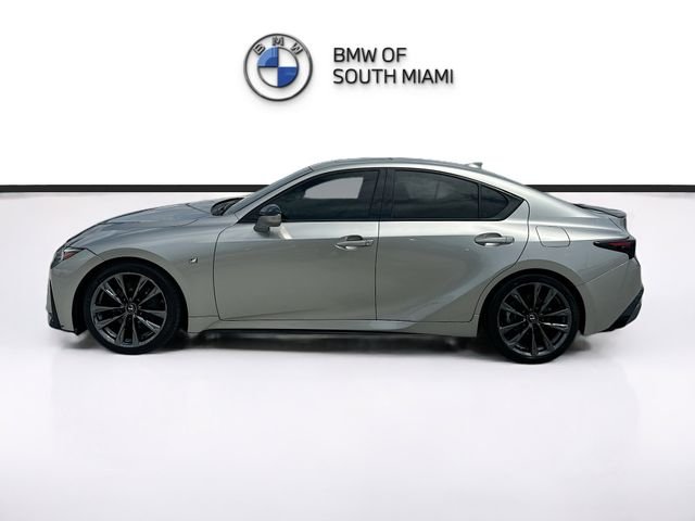 Used 2022 Silver Lexus 350 F SPORT image 4