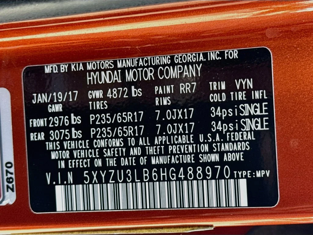 Used 2017 Brown Hyundai 2.4 Base image 39