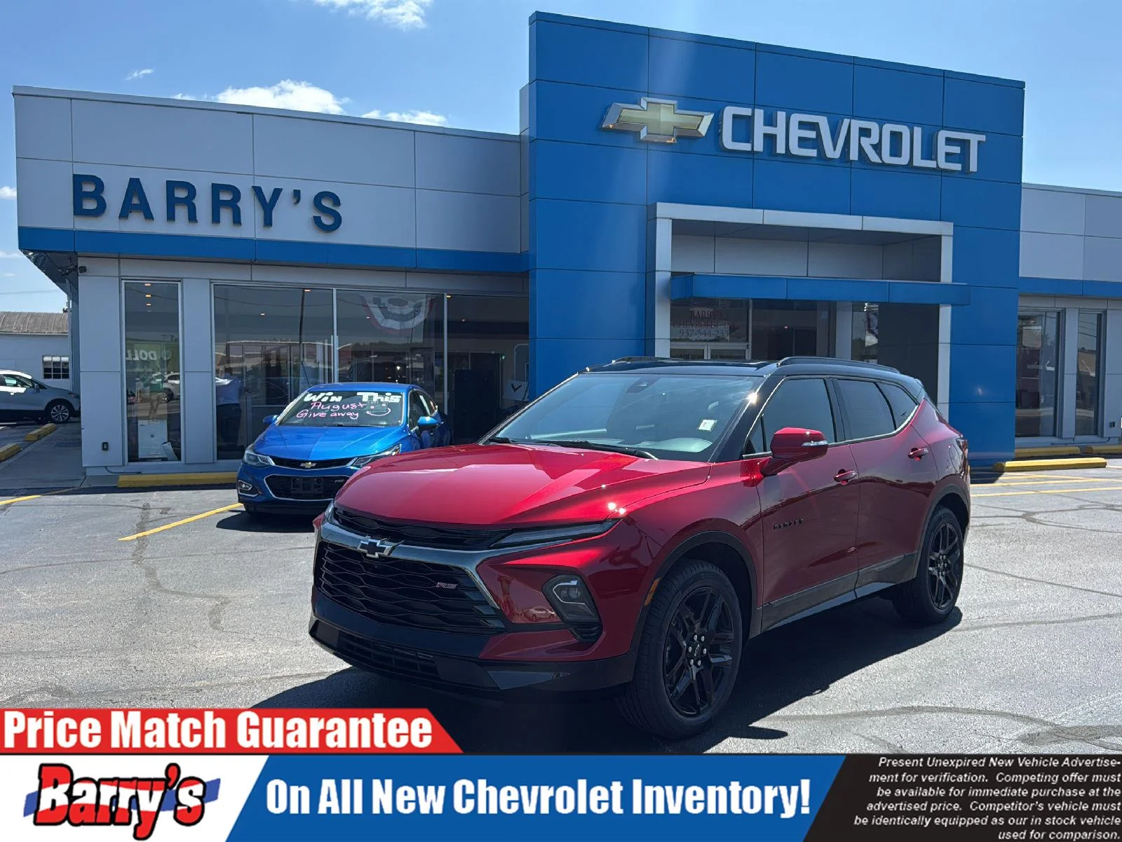 New 2026 Radiant Red Tintcoat Chevrolet RS image 1