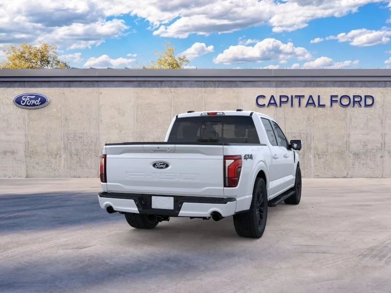 New 2026 Star White Metallic Tri-Coat Ford Lariat® image 9