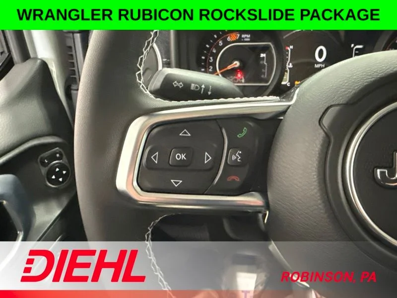 New 2026 Bright White Clearcoat Jeep Rubicon image 23