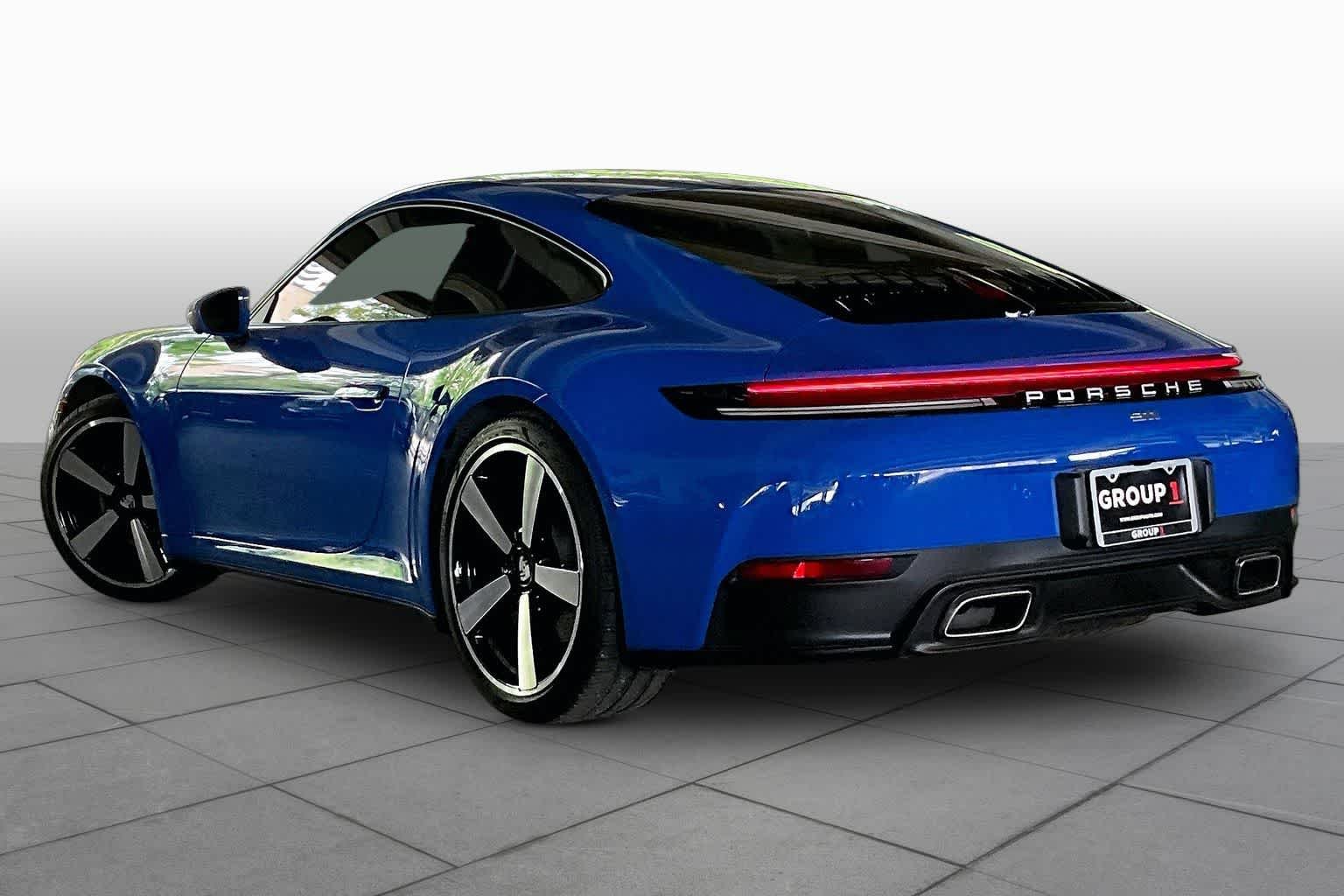 Used 2025 Lugano Blue Porsche Carrera image 11