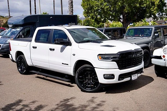 New 2026 Bright White Clear-Coat Exterior Paint RAM Limited image 3