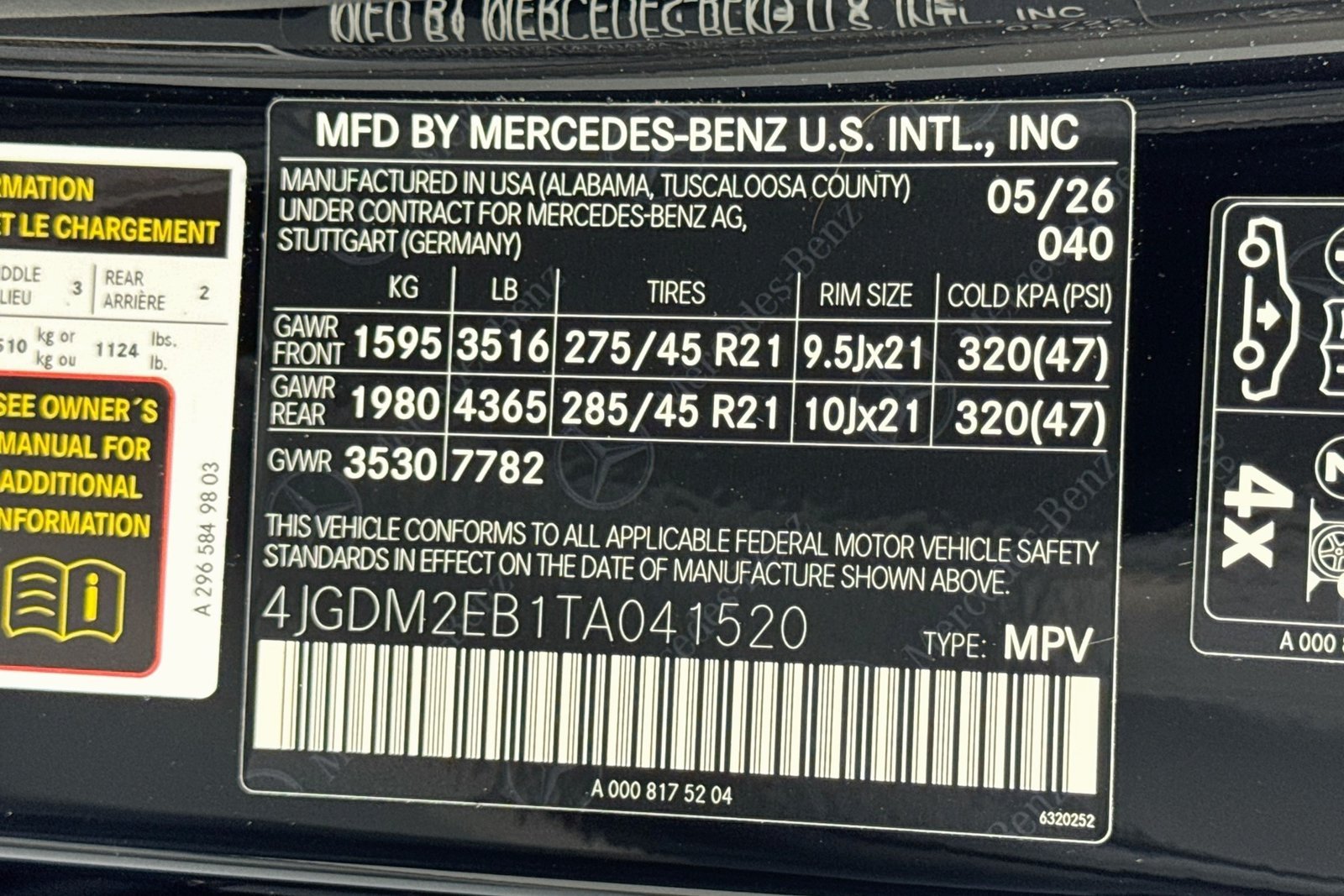 New 2026 Black Mercedes-Benz EQS 400 image 29