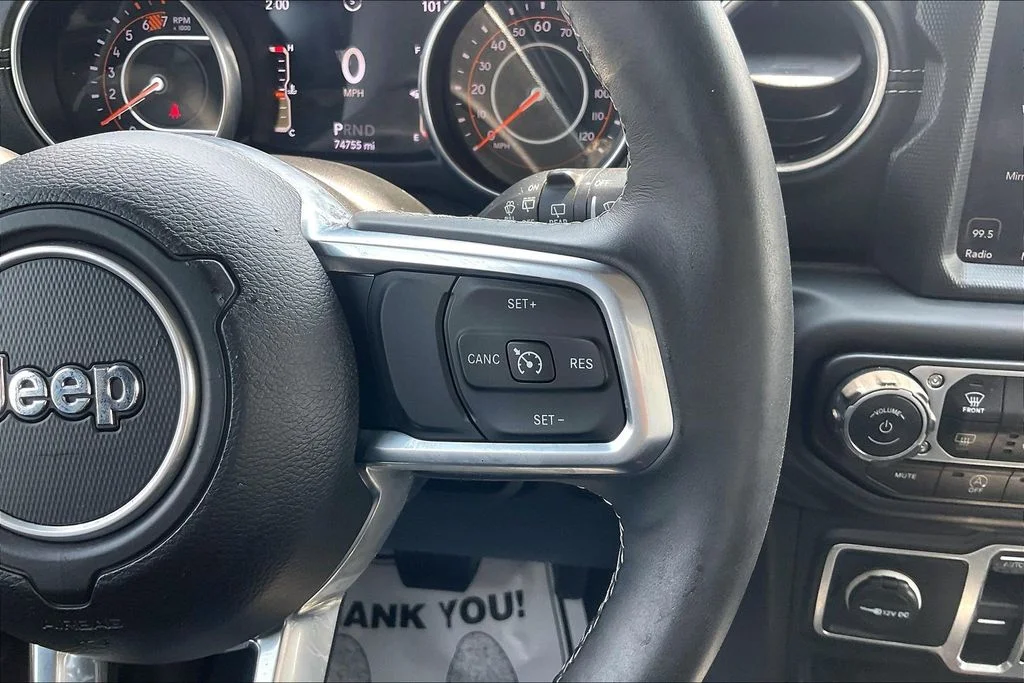 Used 2018 Black Jeep Unlimited Sahara image 17