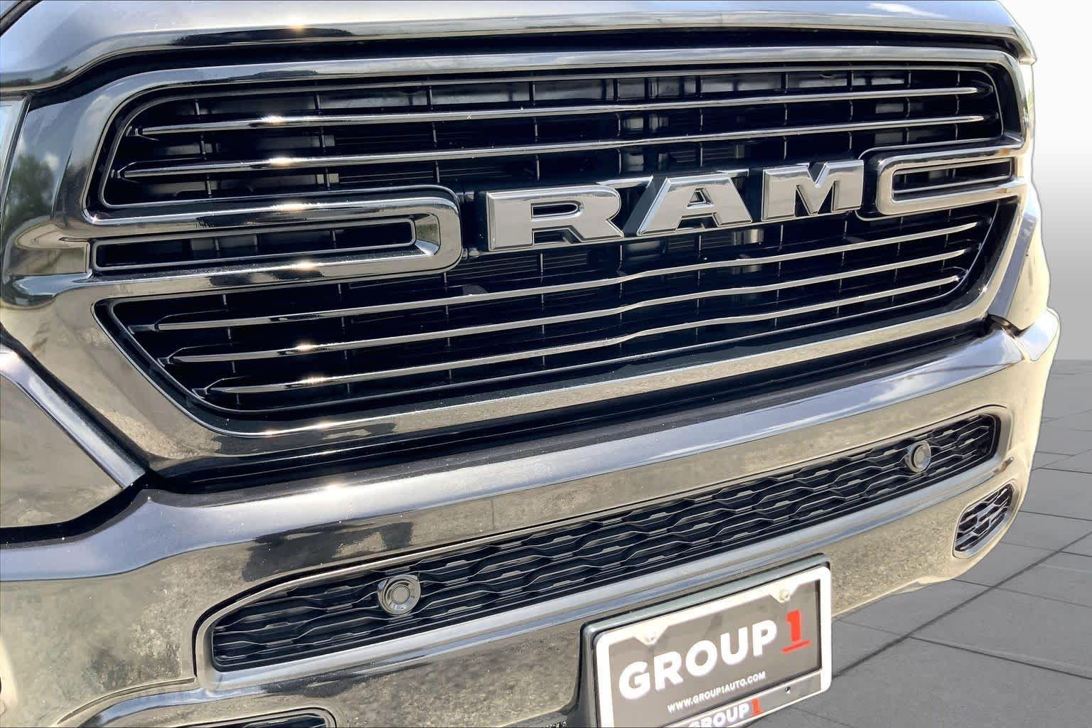 Used 2020 Diamond Black Crystal Pearlcoat Ram Lone Star image 29