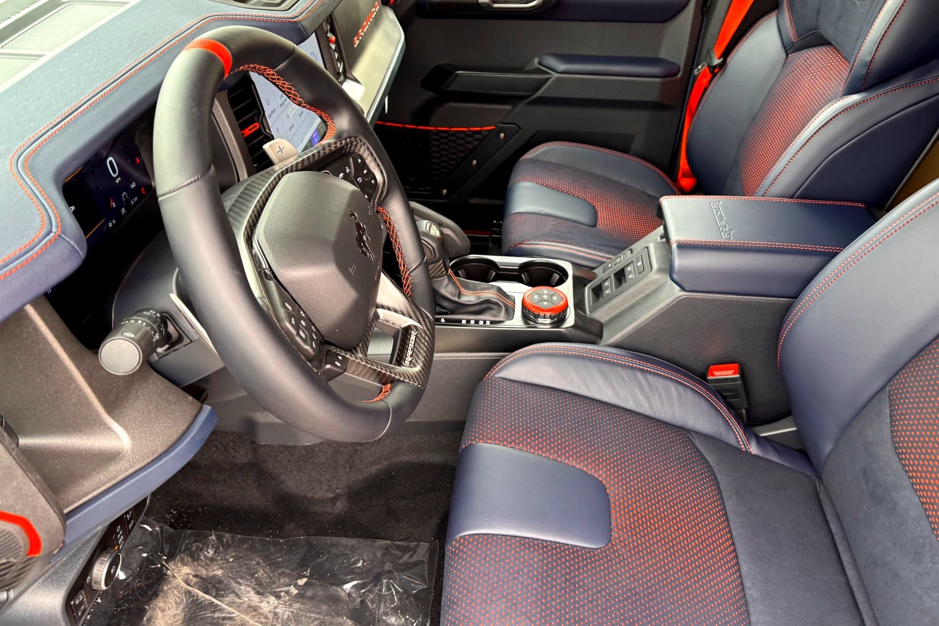 New 2025 Azure Gray Metallic Tri-Coat Ford Raptor image 6