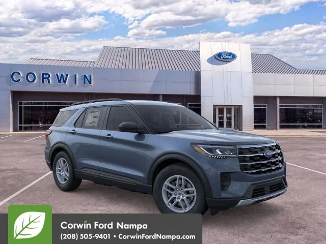 New 2026 Vapor Blue Metallic Ford Active image 2