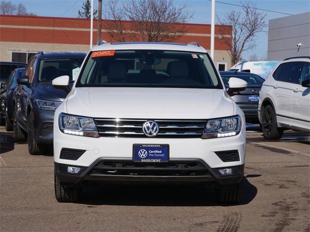 Certified 2020 Volkswagen Tiguan SEL with VIN 3VV2B7AX5LM092572 for sale in Inver Grove Heights, Minnesota