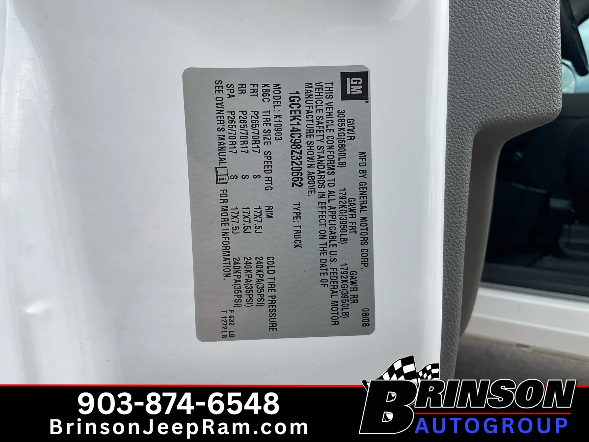 Used 2008 Summit White Chevrolet Work Truck image 24