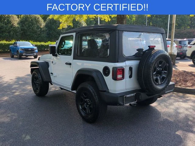 Used 2025 White Jeep Sport image 3