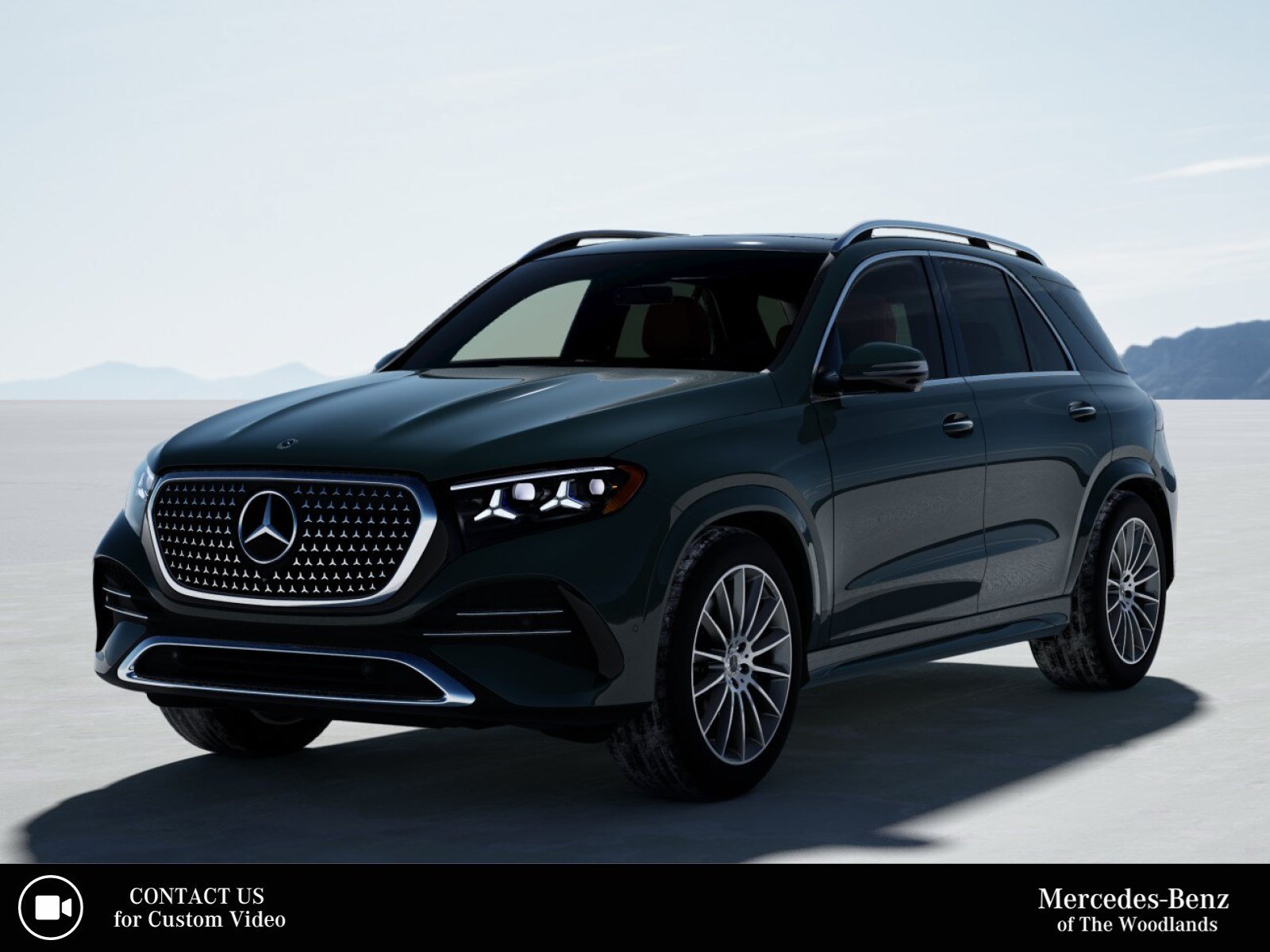 New 2027 Dark Petrol Mercedes-Benz GLE 350 image 1