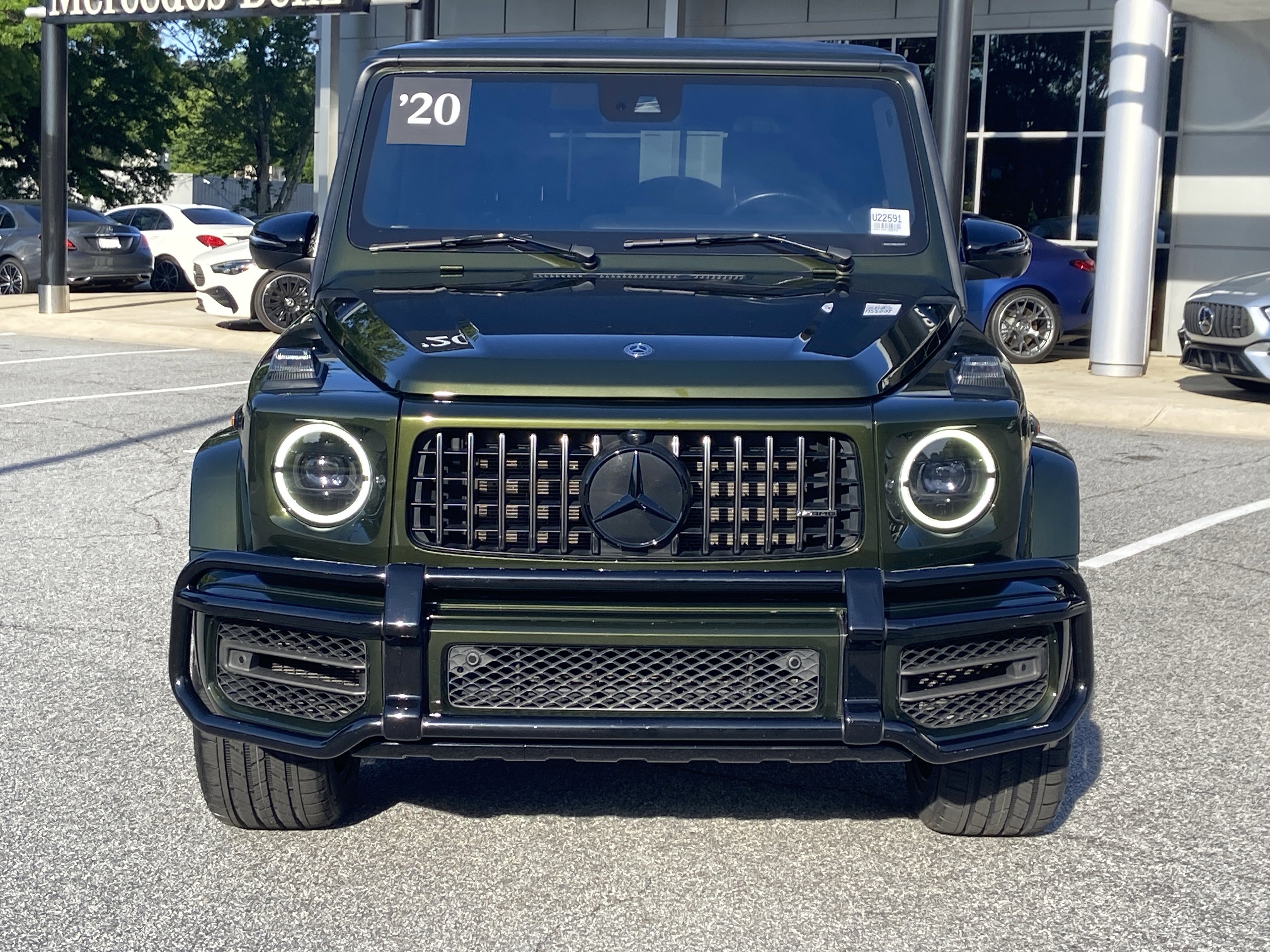Certified Used 2020 G manufaktur Olive Metallic Mercedes-Benz AMG® G 63 4MATIC® SUV image 3