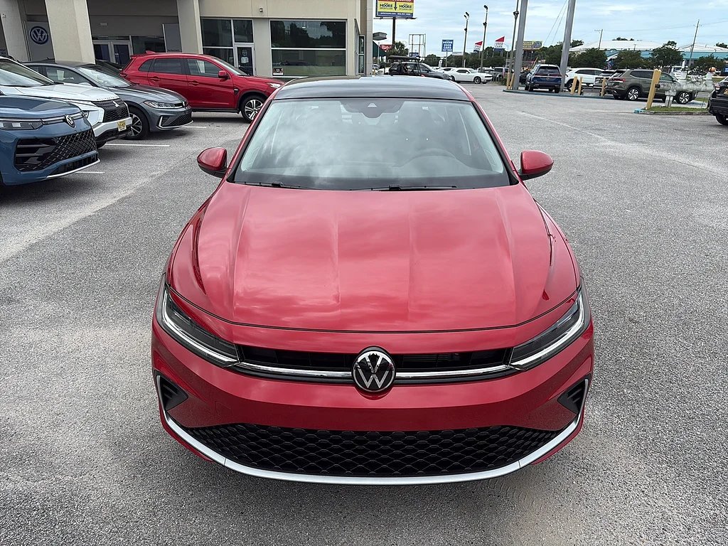 New 2026 Kings Red Metallic Volkswagen SE Auto image 8