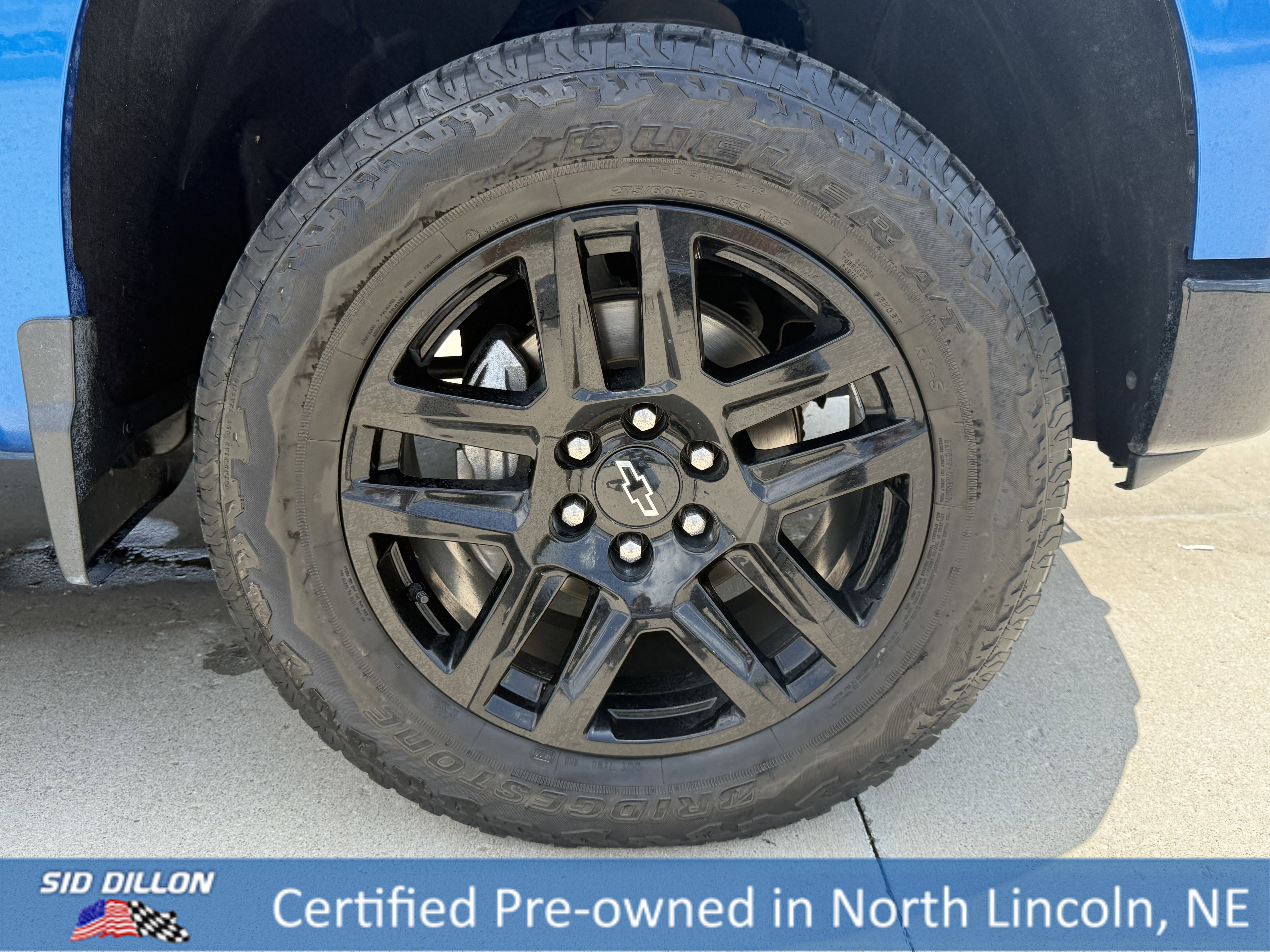 Used 2023 Glacier Blue Metallic Chevrolet LT Trail Boss image 9