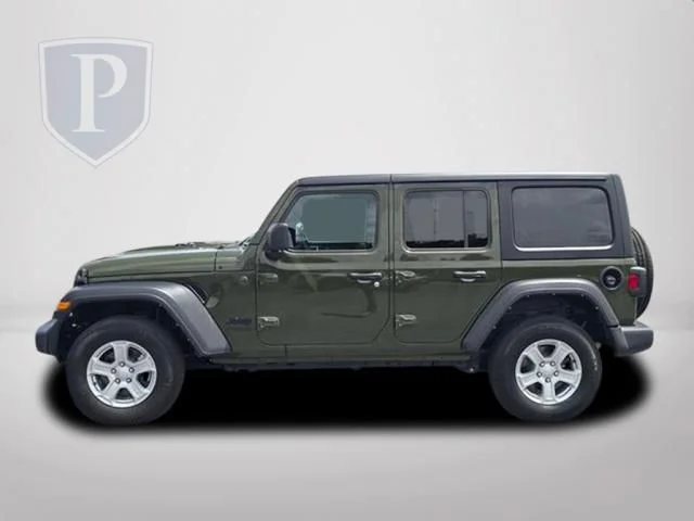 Used 2022 Green Jeep Unlimited Sport S image 10