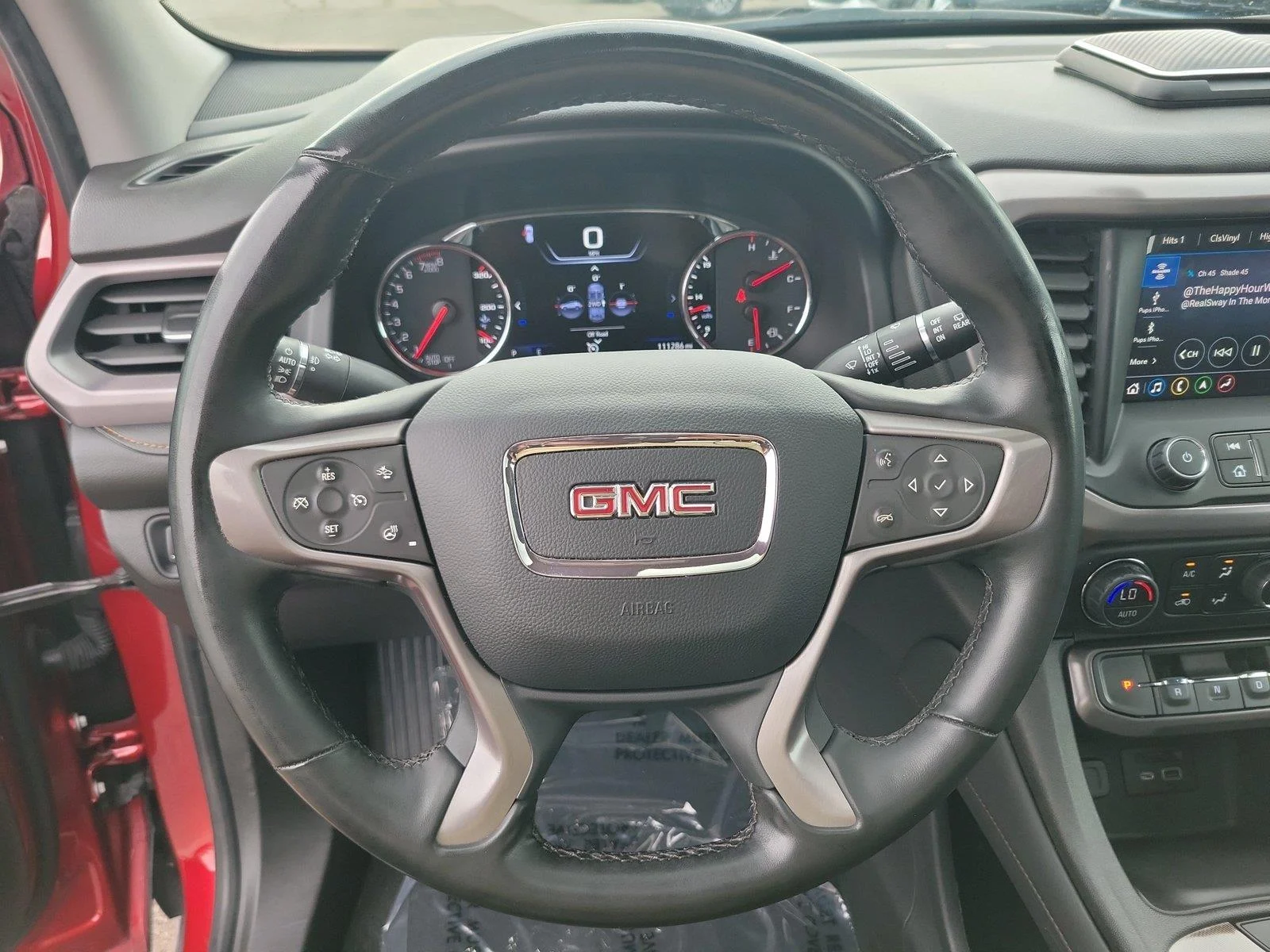 Used 2023 VOLCANIC RED TINTCOAT GMC AT4 image 21