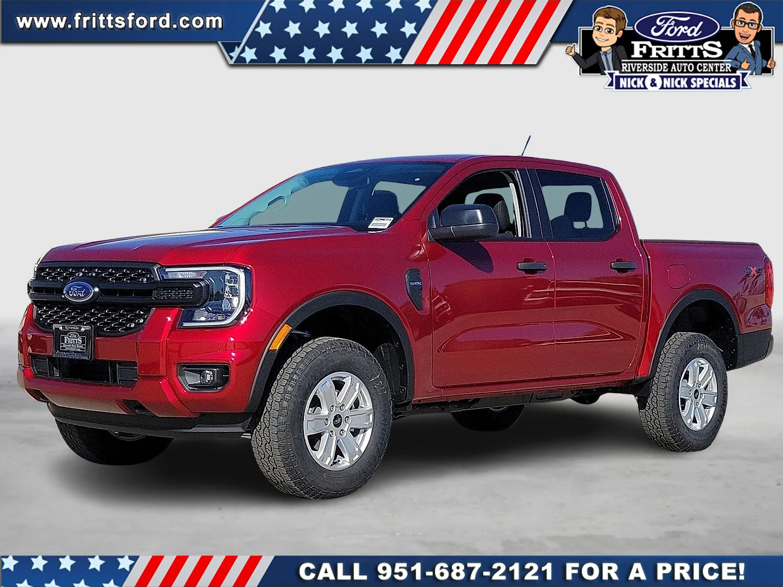 New 2025 Ruby Red Metallic Tinted Clearcoat Ford XL image 1