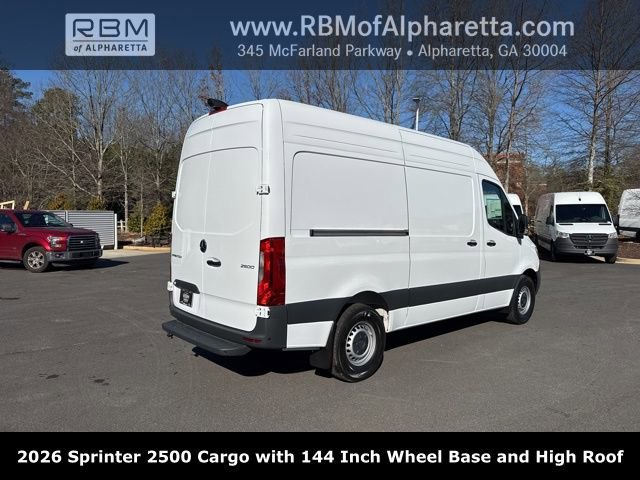 New 2026 Arctic White Mercedes-Benz Cargo 144 WB image 3