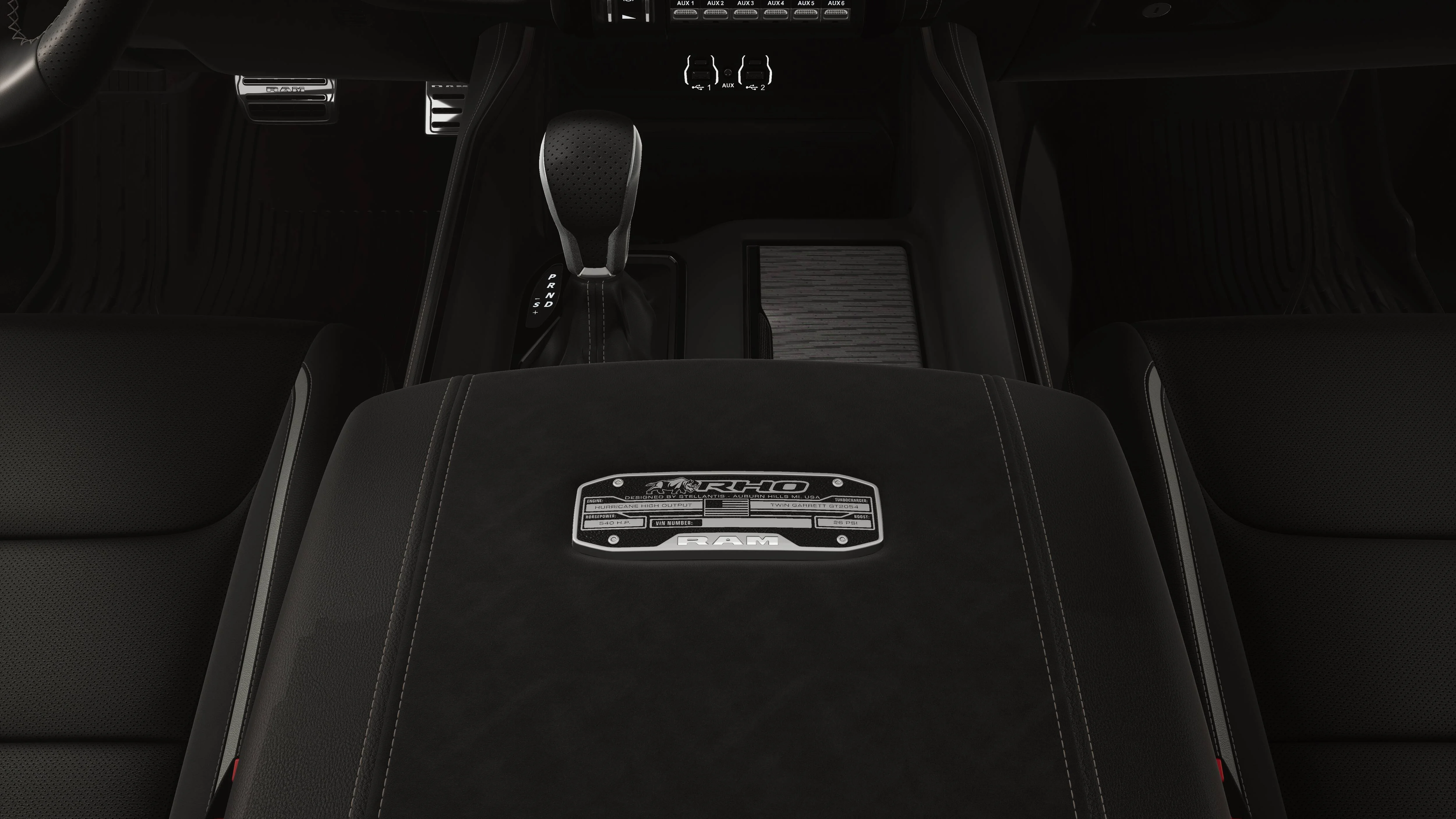 New 2026 Diamond Black Crystal Pearl-Coat Exterior Paint RAM RHO image 16