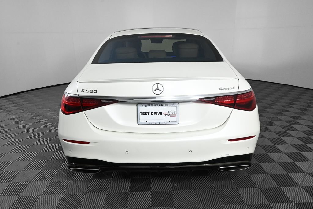 Certified Used 2023 White Mercedes-Benz S 580 image 27