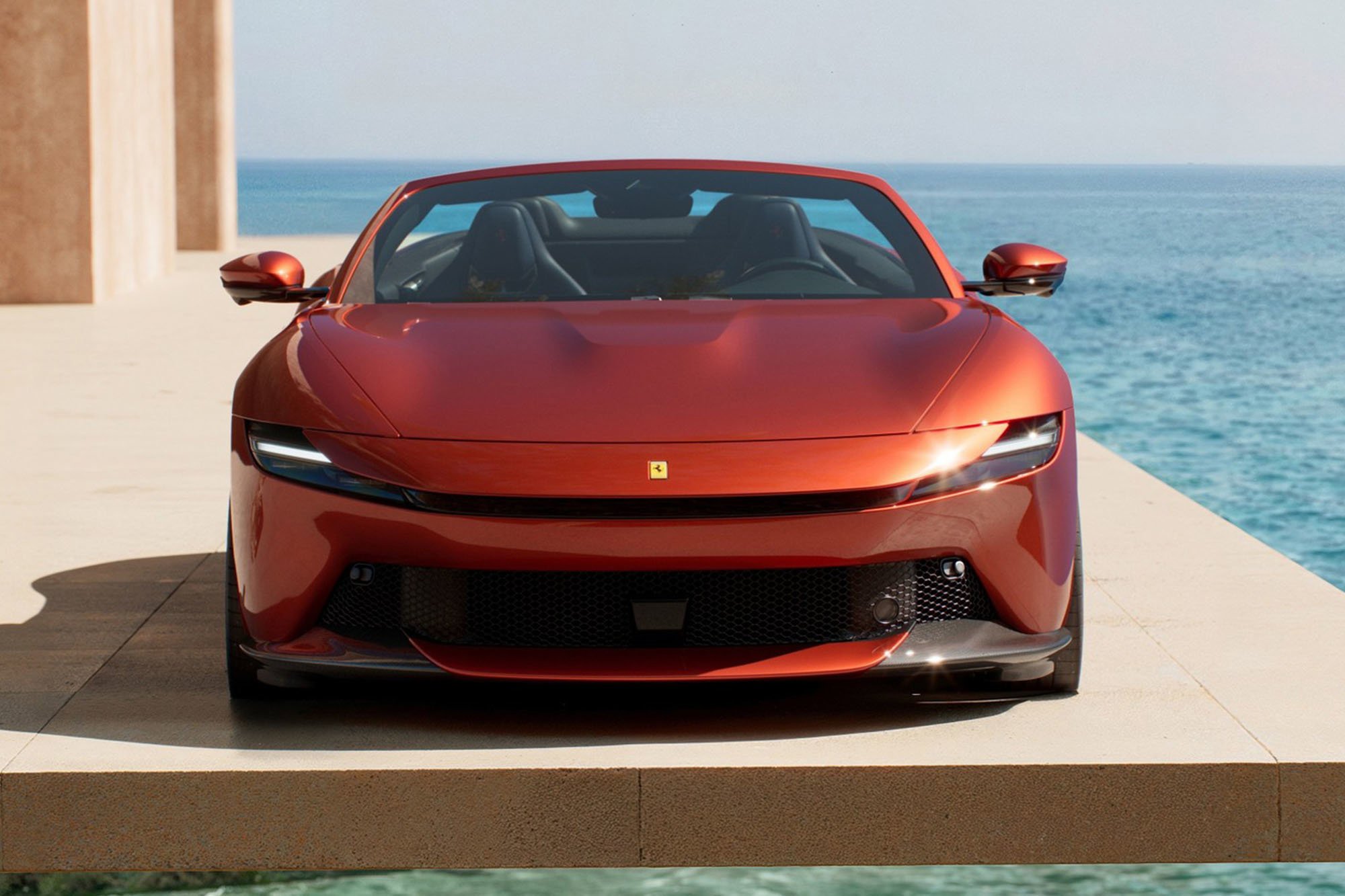 New 2026 Orange Ferrari  image 8