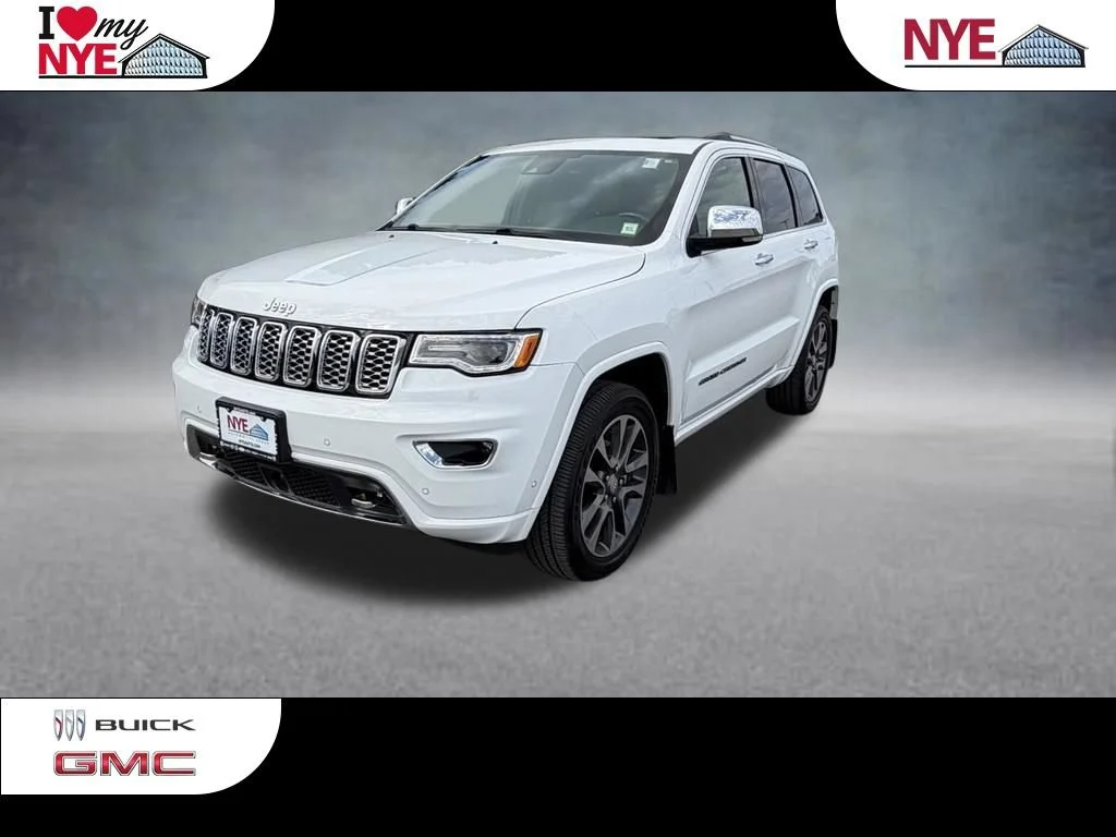 Used 2017 Bright White Clea Jeep Overland image 1