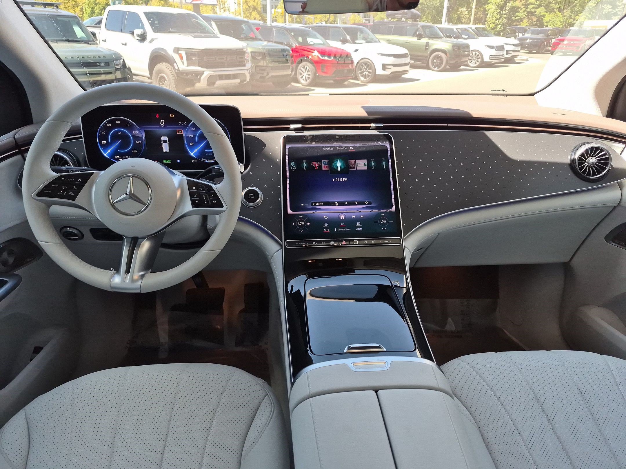 Certified Used 2023 MANUFAKTUR Diamond White Metallic Mercedes-Benz EQE 350 image 26