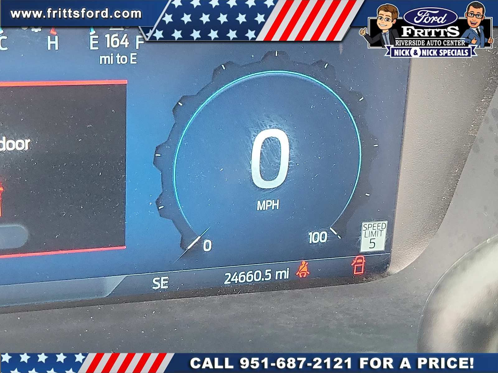 Certified Used 2024 Antimatter Blue Metallic Ford King Ranch image 2
