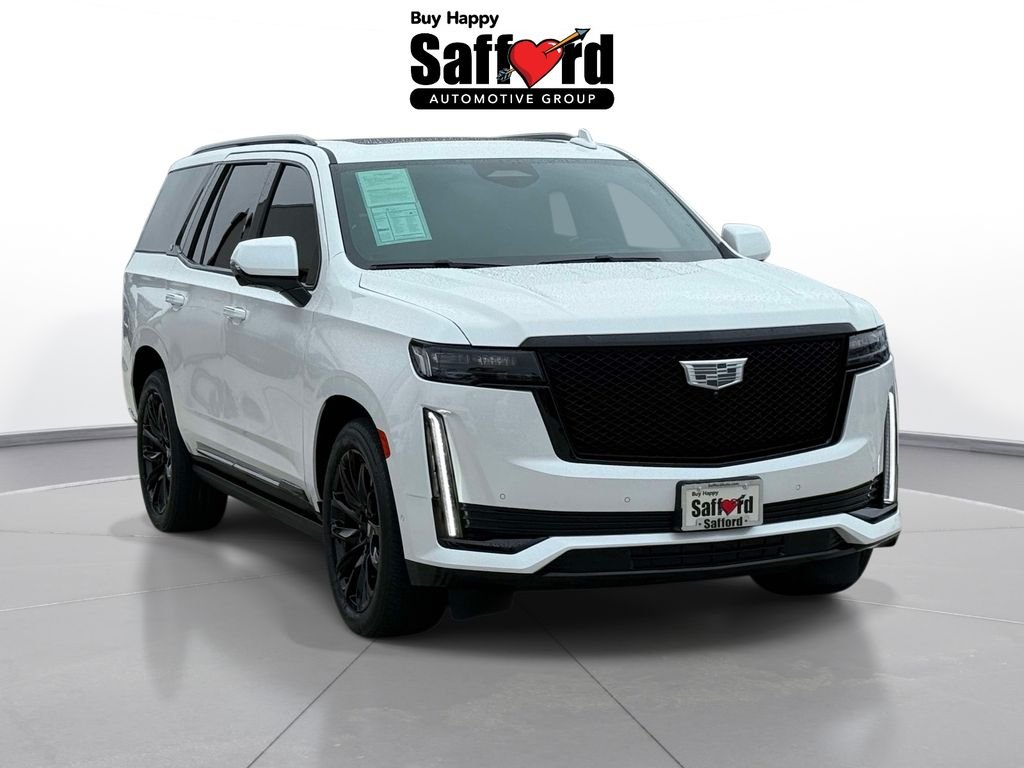 Used 2022 White Cadillac Sport image 10