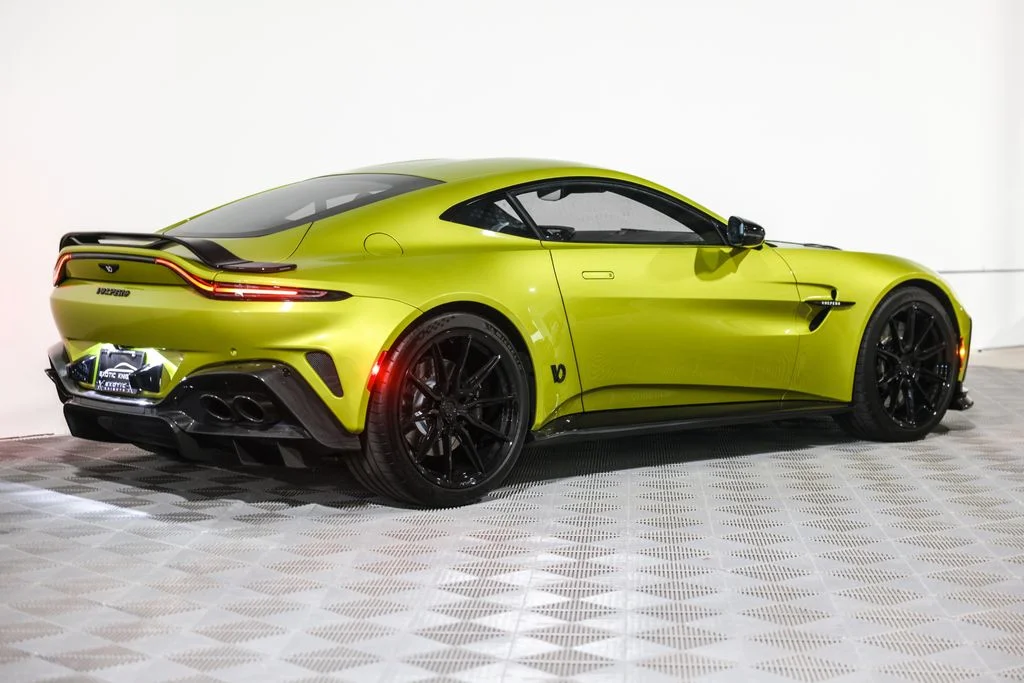 Used 2025 Yellow Aston Martin Base image 7