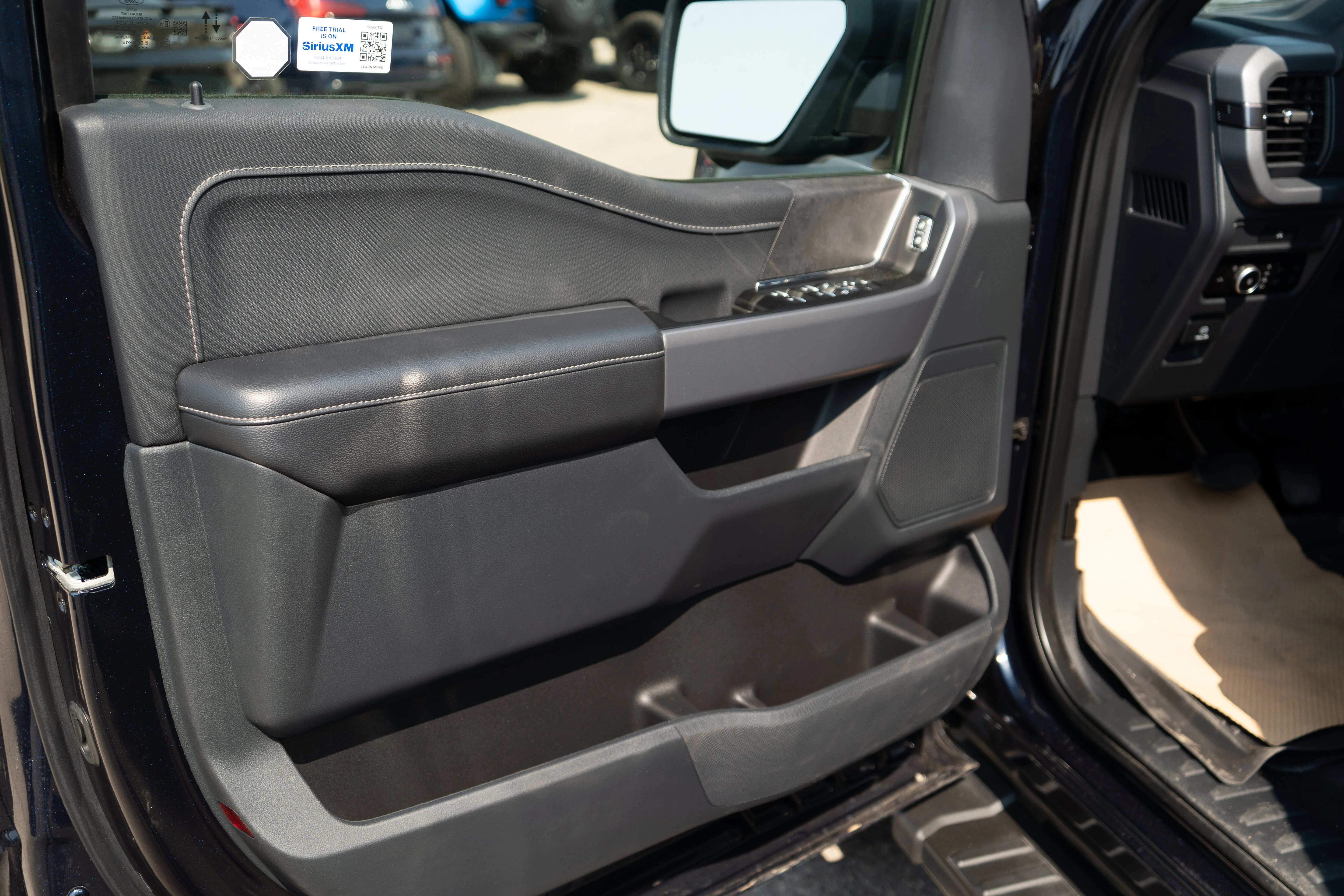 Used 2025 Antimatter Blue Metallic Ford XLT 4WD*2in Lift Kit | 35in Tires | Custom Petrol Wheels | Nav | 360 Cam | Htd Seats | Blackout Pkg image 9