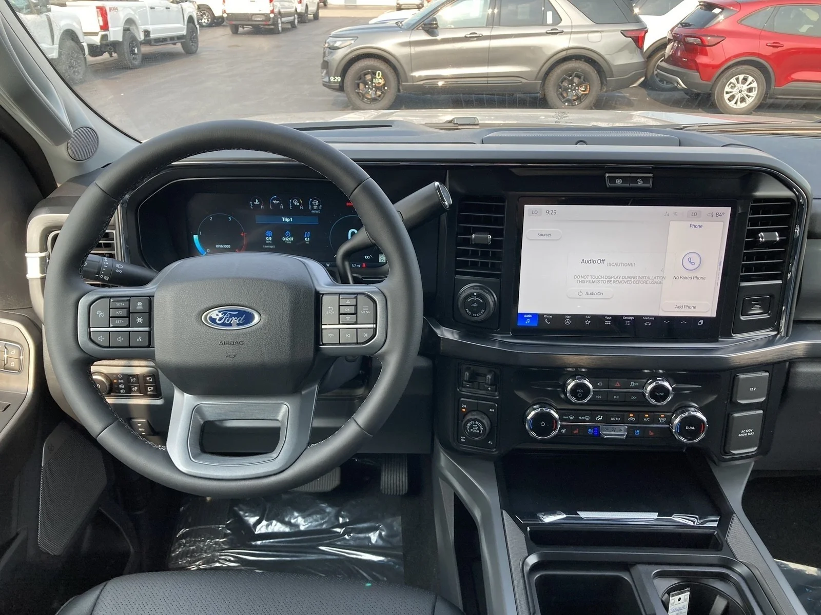 New 2026 Glacier Gray Metallic Tri-Coat Ford F-250® Lariat® image 15