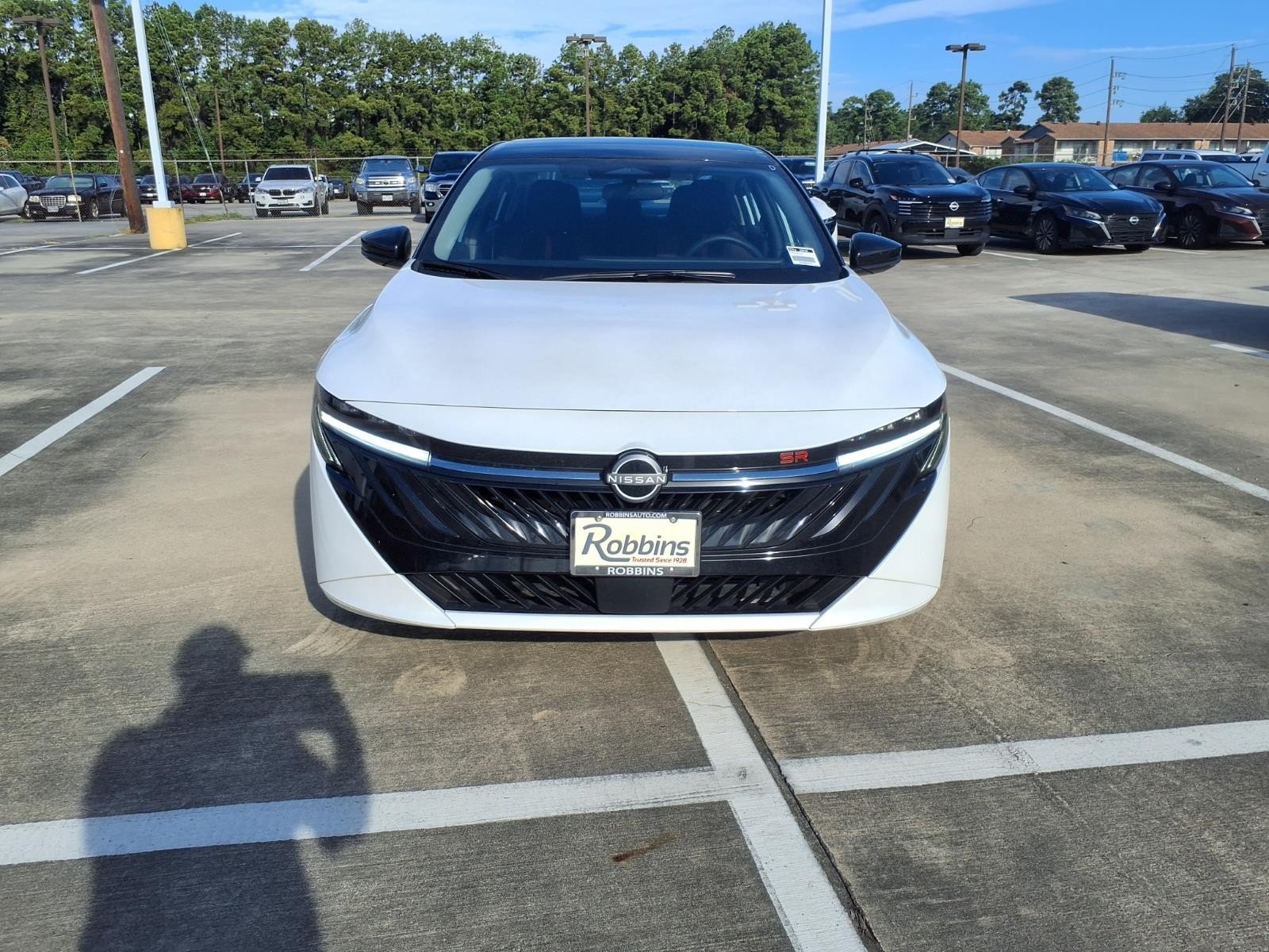 2026 Nissan Sentra SR White at Robbins Nissan