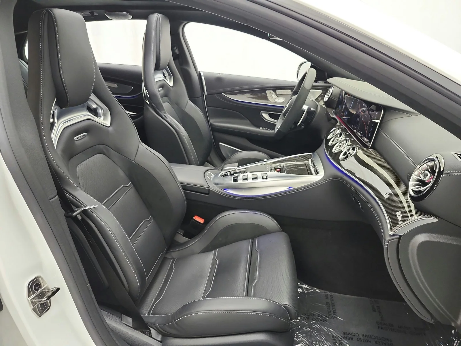 Certified Used 2022 MANUFAKTUR Diamond White Metallic Mercedes-Benz AMG® GT 53 image 19