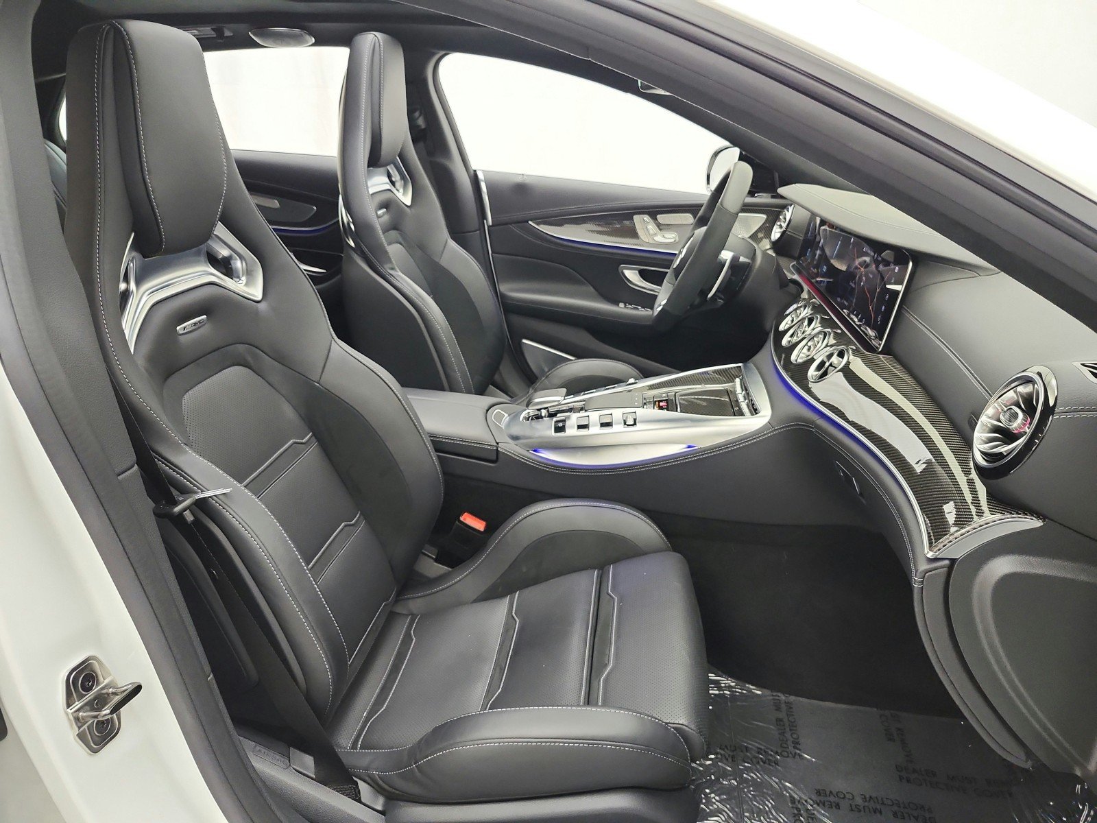 Certified Used 2022 MANUFAKTUR Diamond White Metallic Mercedes-Benz AMG® GT 53 image 19