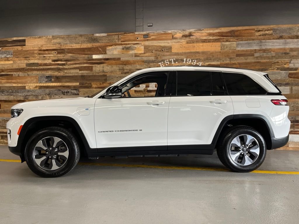 Used 2022 Bright White Clearcoat Jeep 4xe image 16