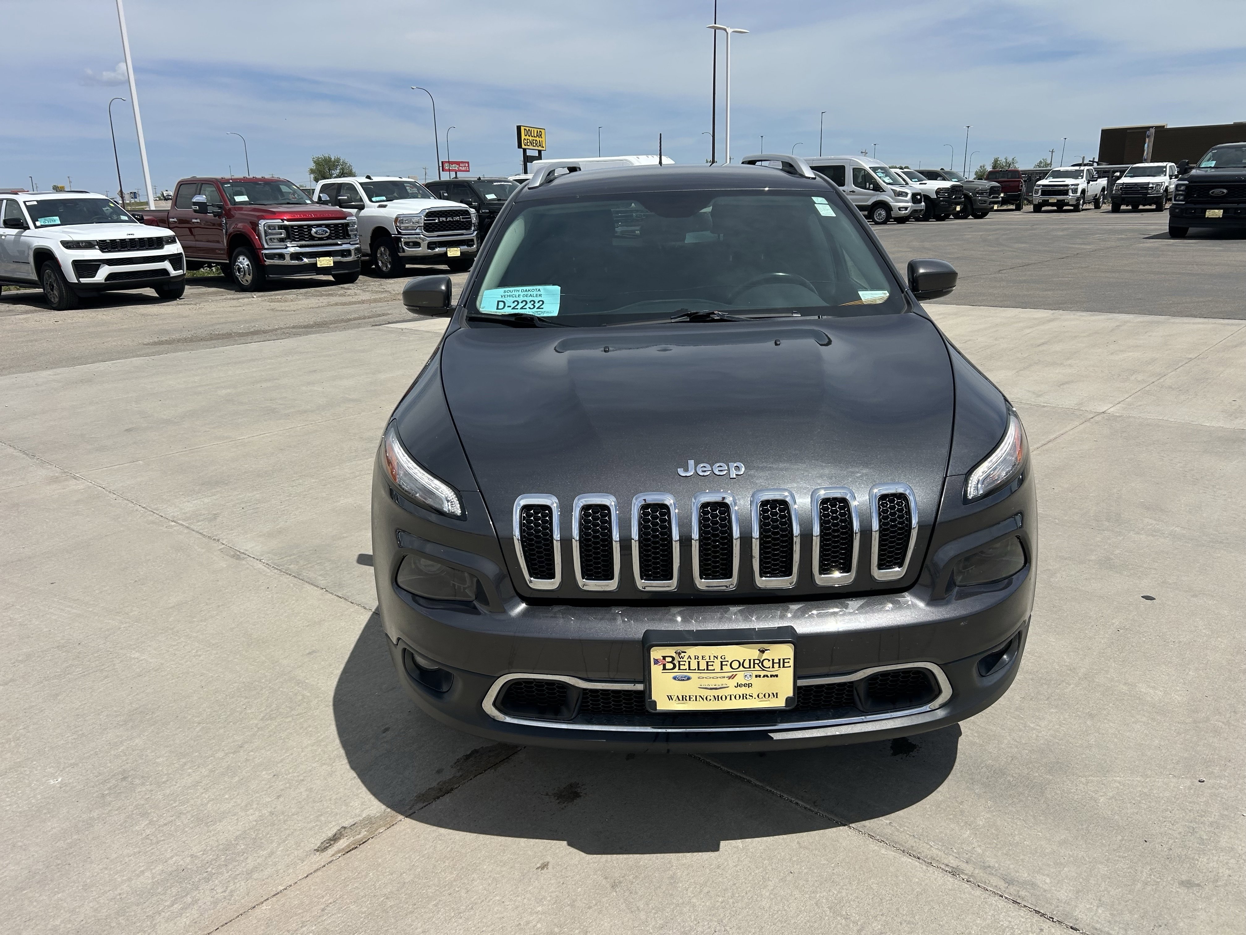 Used 2015 Jeep Cherokee Limited with VIN 1C4PJMDB3FW749346 for sale in Sheridan, WY