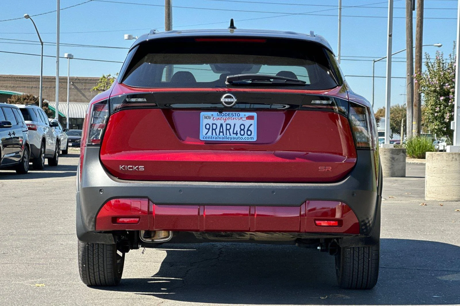 Certified Used 2025 Scarlet Ember Tintcoat/Super Black Nissan SR image 4