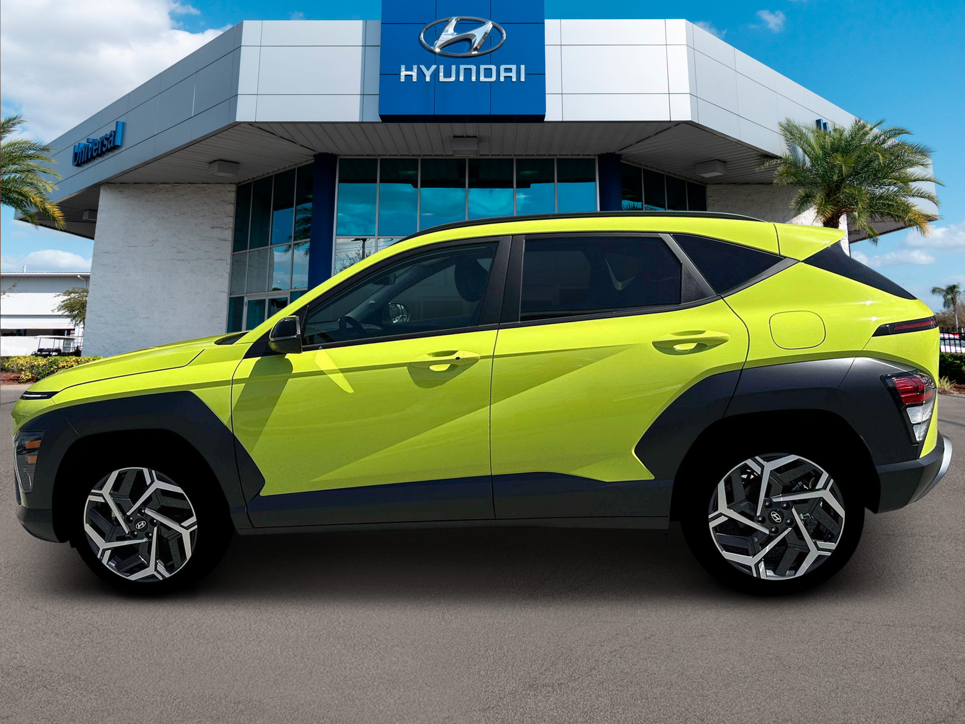 New 2026 Yellow Hyundai SEL Premium FWD image 3