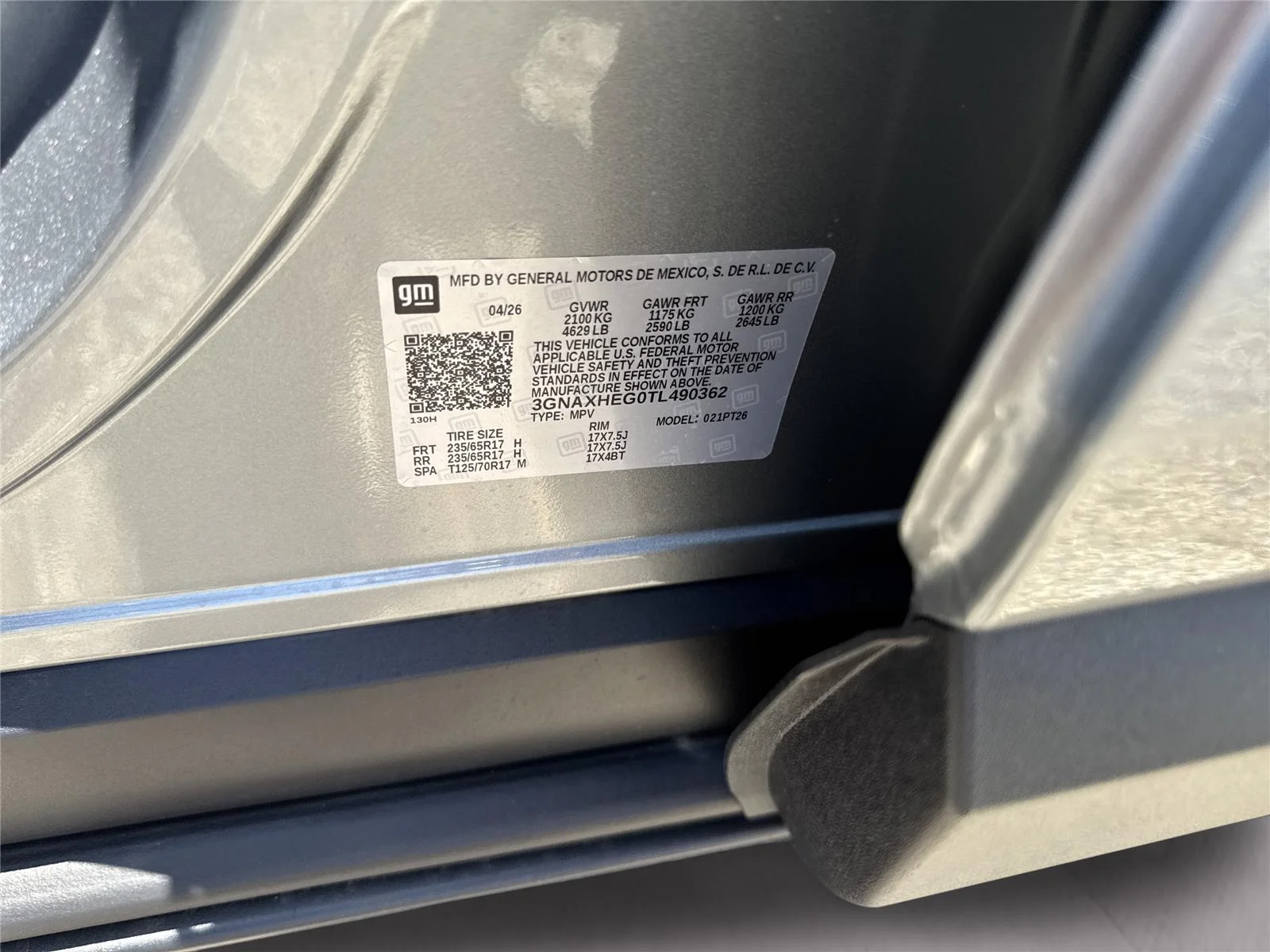 New 2026 Sterling Gray Metallic Chevrolet LT image 38